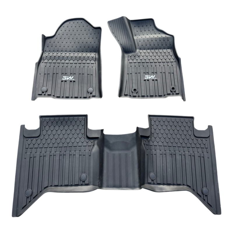 3W Floor Mats Fit Toyota Hilux 2020-Present  TPE