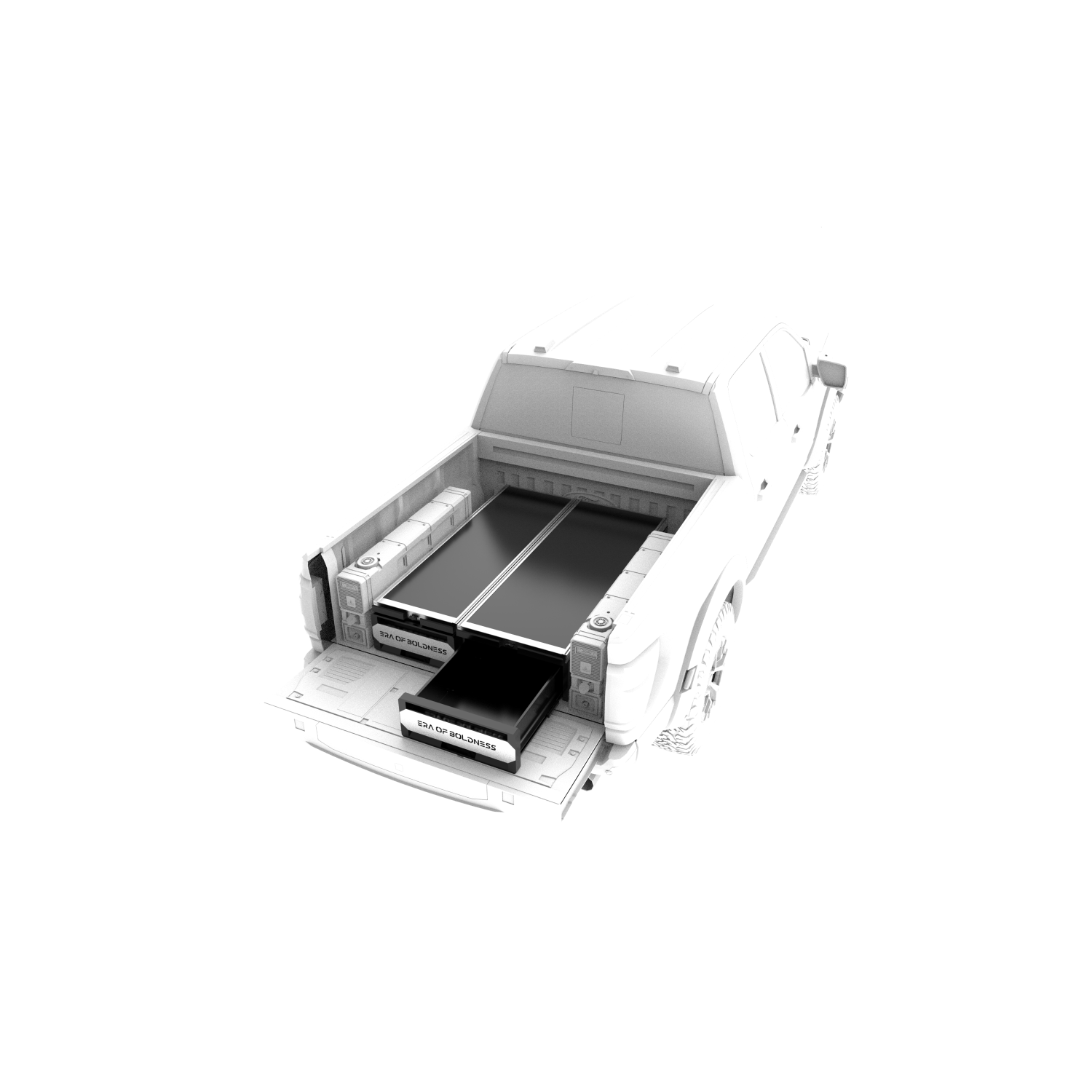 FOB Modular Ute Storage System | Off-Grid Power & Storage | WAT 4WD