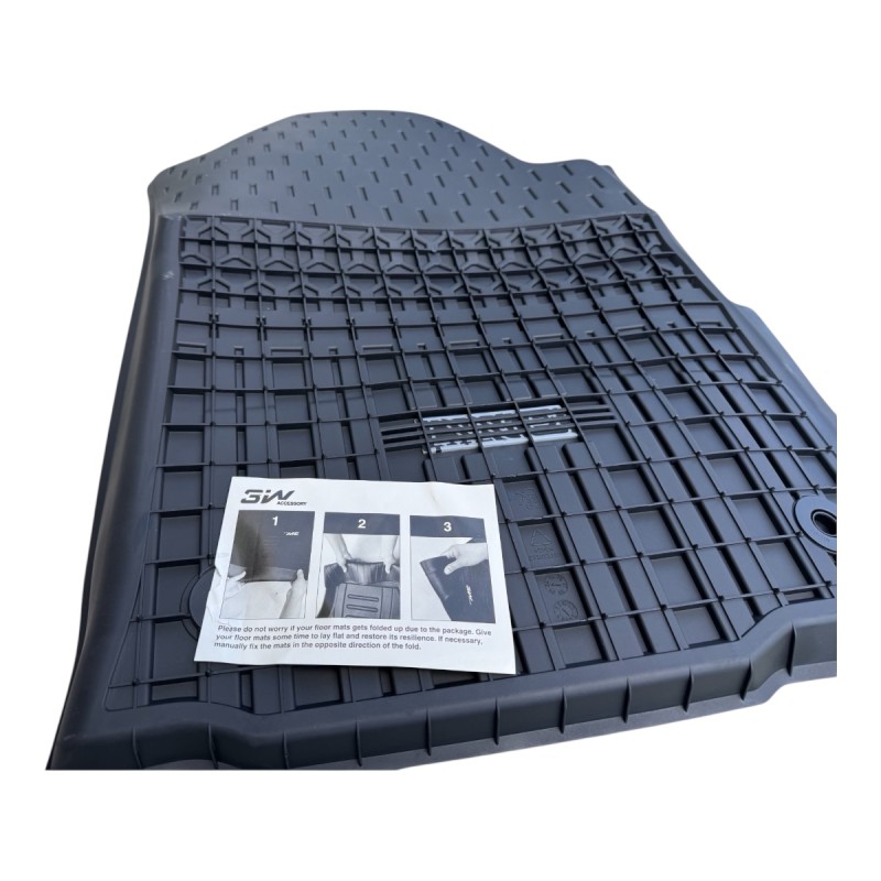 3W Floor Mats Fit Toyota Hilux 2020-Present  TPE