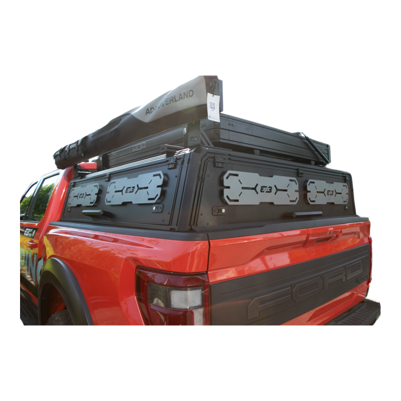 EOB HEAVY-DUTY UTE CANOPY-MID-HEIGHT(ROOF CROSSBARS INCLUDED)